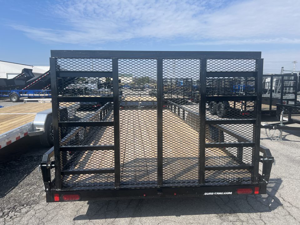 New 2026 Sure-Trac 7x20 7K Landscape Utility Trailer