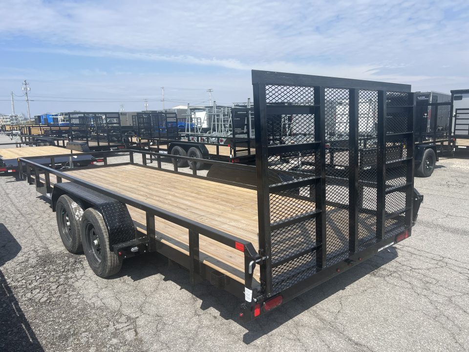 New 2026 Sure-Trac 7x20 7K Landscape Utility Trailer