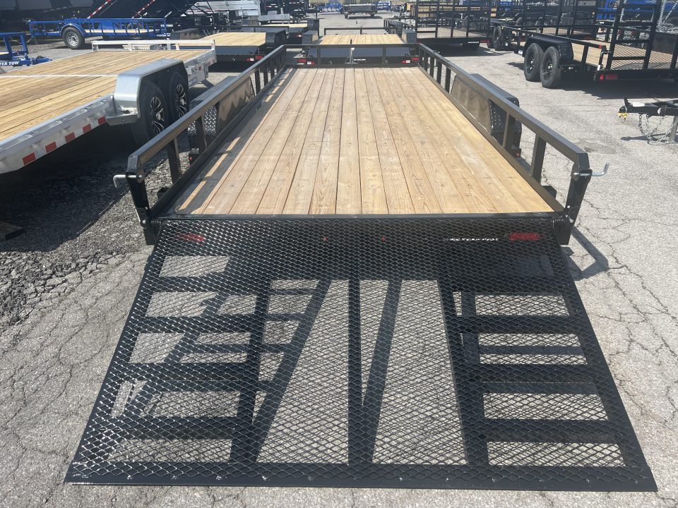 New 2026 Sure-Trac 7x20 7K Landscape Utility Trailer