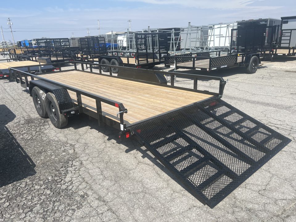 New 2026 Sure-Trac 7x20 7K Landscape Utility Trailer