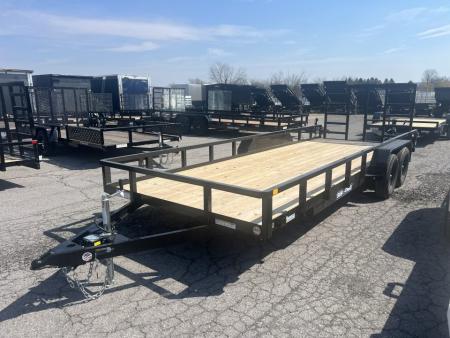 New 2026 Sure-Trac 7x20 7K Landscape Utility Trailer