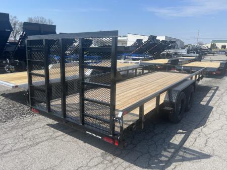 New 2026 Sure-Trac 7x20 7K Landscape Utility Trailer