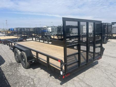 New 2026 Sure-Trac 7x20 7K Landscape Utility Trailer