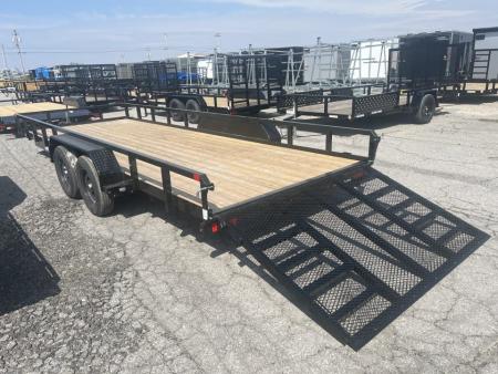 New 2026 Sure-Trac 7x20 7K Landscape Utility Trailer