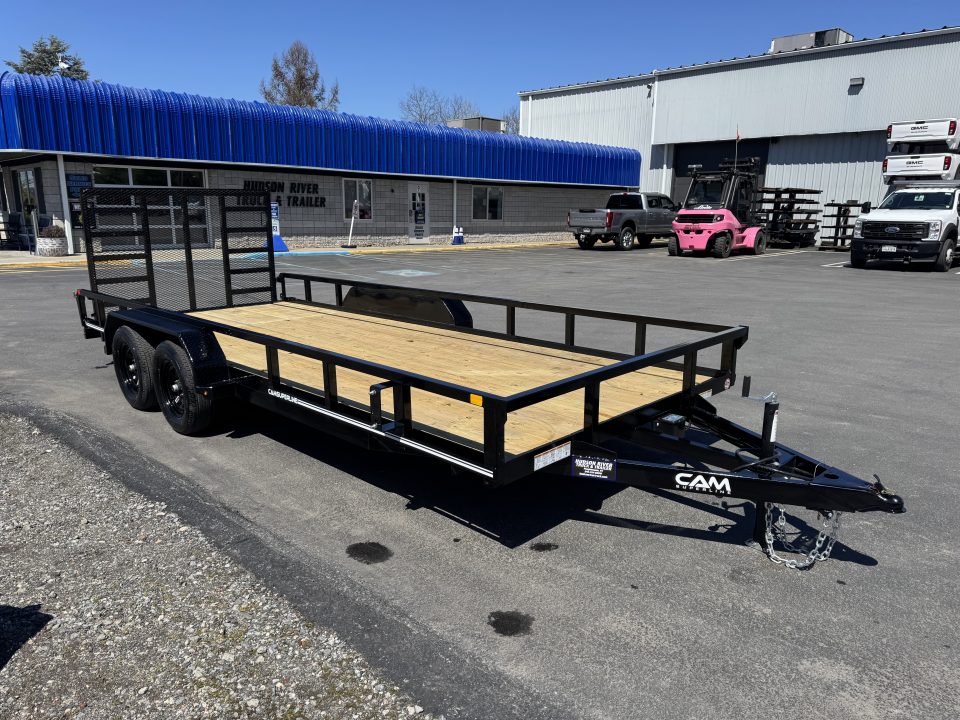 New 2026 Cam Superline P-UTT8218-070 7X18 TA Utility Trailer