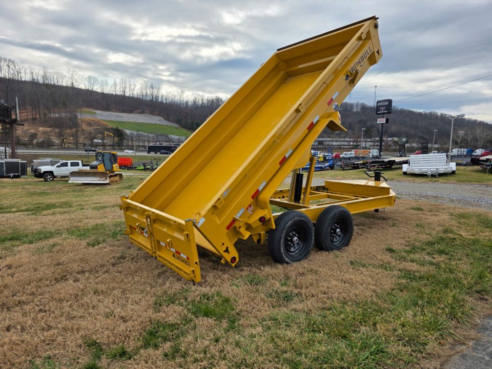 New 2026 Iron Bull 14K DWB 83X14 Dump Trailer
