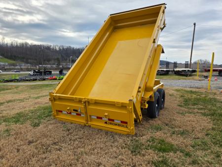 New 2026 Iron Bull 14K DWB 83X14 Dump Trailer