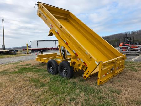 New 2026 Iron Bull 14K DWB 83X14 Dump Trailer