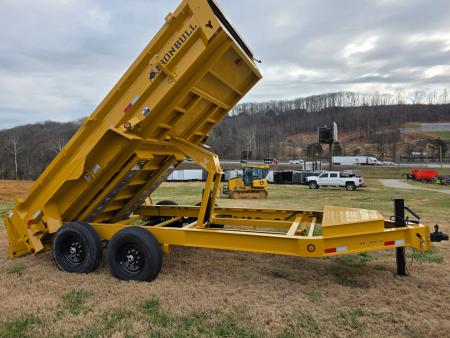 New 2026 Iron Bull 14K DWB 83X14 Dump Trailer
