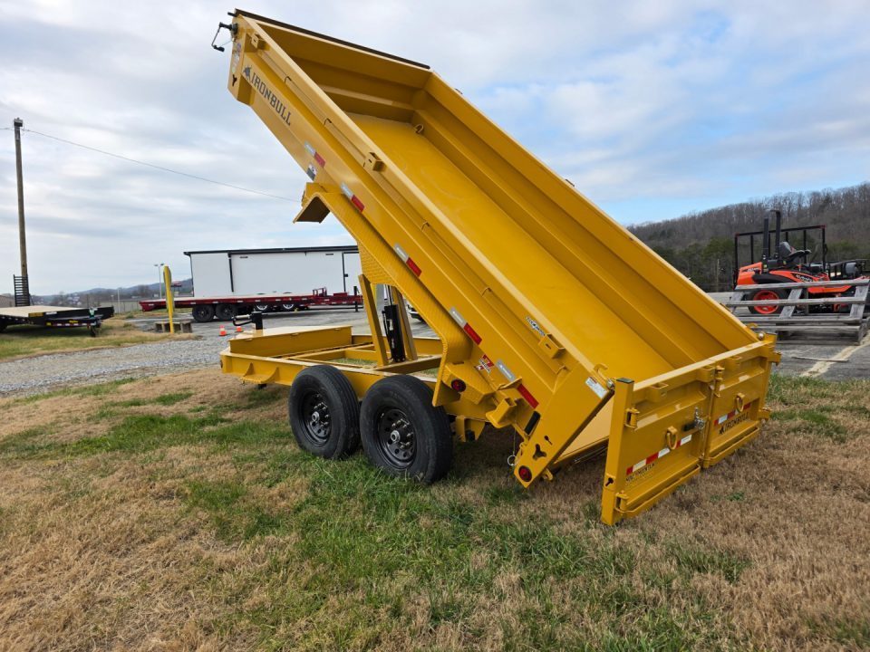 New 2026 Iron Bull 14K DWB 83X14 Dump Trailer