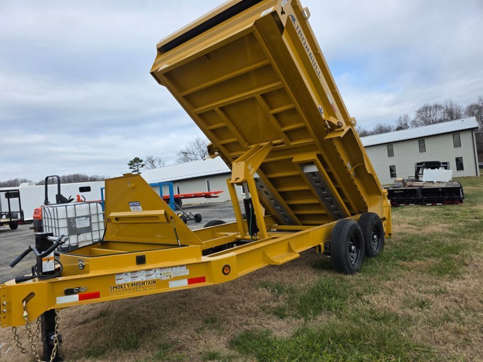 New 2026 Iron Bull 14K DWB 83X14 Dump Trailer