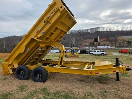 New 2026 Iron Bull 14K DWB 83X14 Dump Trailer