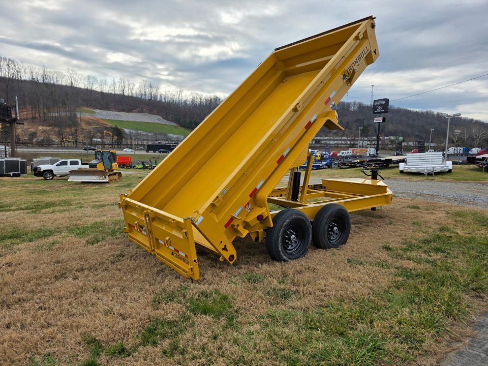 New 2026 Iron Bull 14K DWB 83X16 Dump Trailer