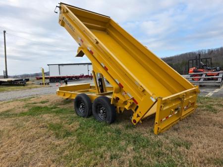 New 2026 Iron Bull 14K DWB 83X16 Dump Trailer