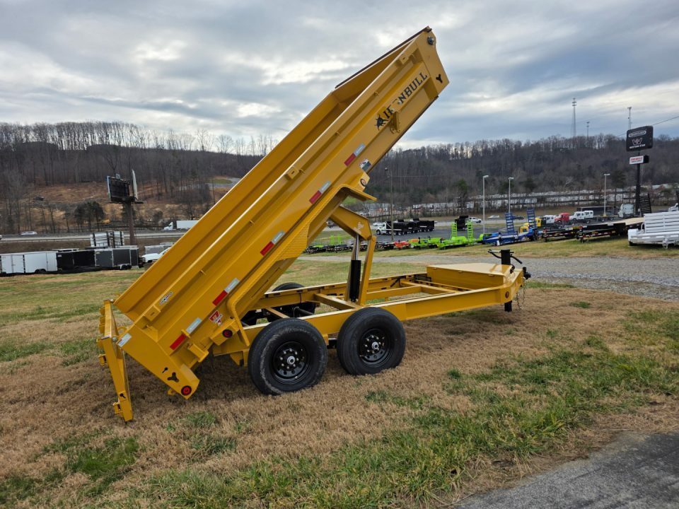 New 2026 Iron Bull 14K DWB 83X16 Dump Trailer