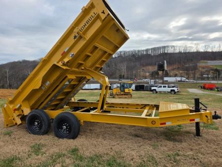 New 2026 Iron Bull 14K DWB 83X16 Dump Trailer