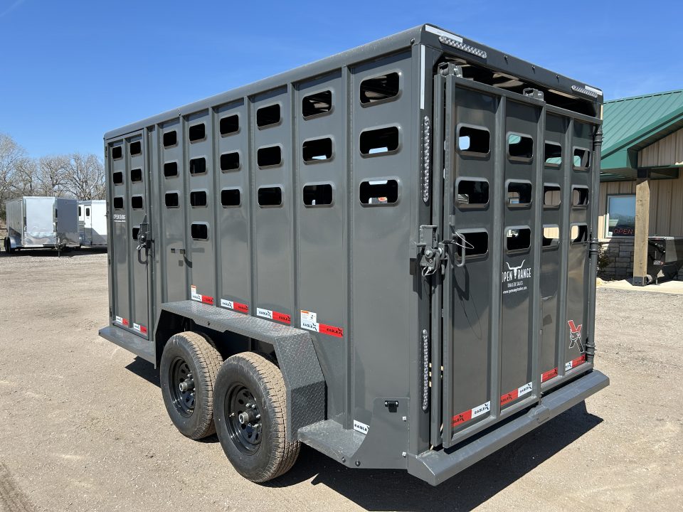 New 2026 Eagle X 6'8"x16' Livestock Trailer