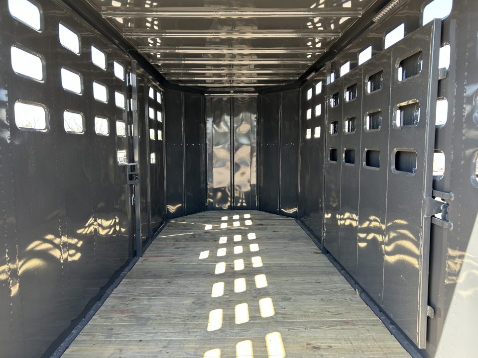 New 2026 Eagle X 6'8"x16' Livestock Trailer