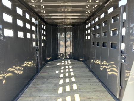 New 2026 Eagle X 6'8"x16' Livestock Trailer