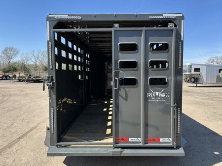 New 2026 Eagle X 6'8"x16' Livestock Trailer