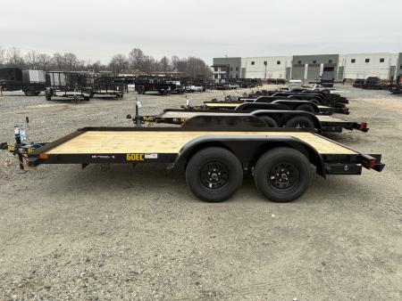 New 2026 Big Tex Trailers 18' 60EC Economy Tandem Axle Carhauler w/ Slide in Ramps Car / Racing Trailer