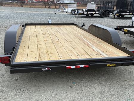 New 2026 Big Tex Trailers 18' 60EC Economy Tandem Axle Carhauler w/ Slide in Ramps Car / Racing Trailer