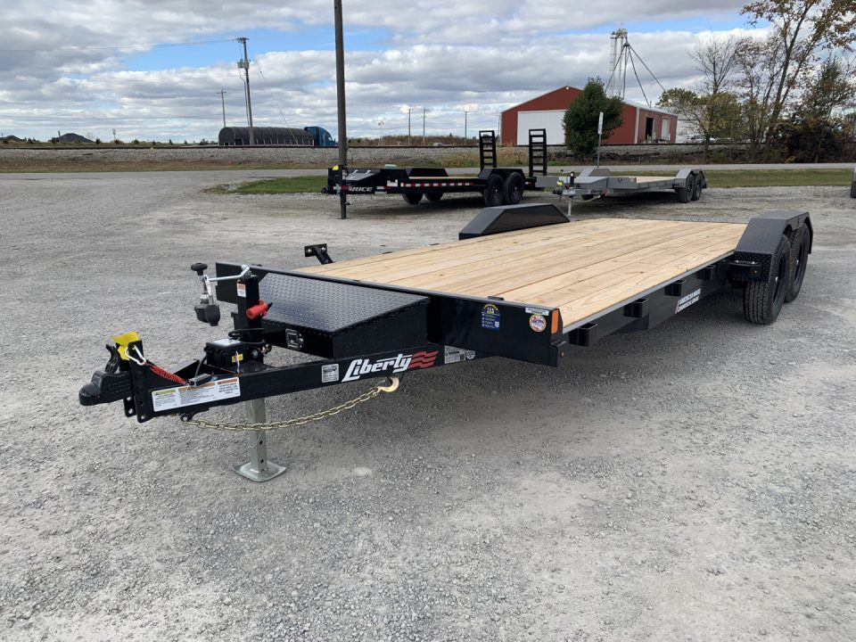 New 2026 Liberty LC7K83C4x20 (83" X 18' + 2') 7K Car / Racing Trailer