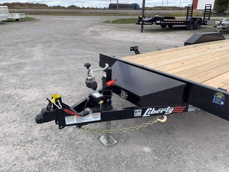 New 2026 Liberty LC7K83C4x20 (83" X 18' + 2') 7K Car / Racing Trailer