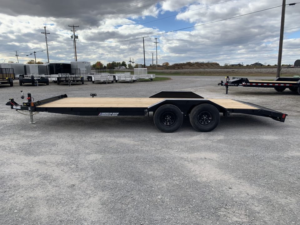 New 2026 Liberty LC7K83C4x20 (83" X 18' + 2') 7K Car / Racing Trailer