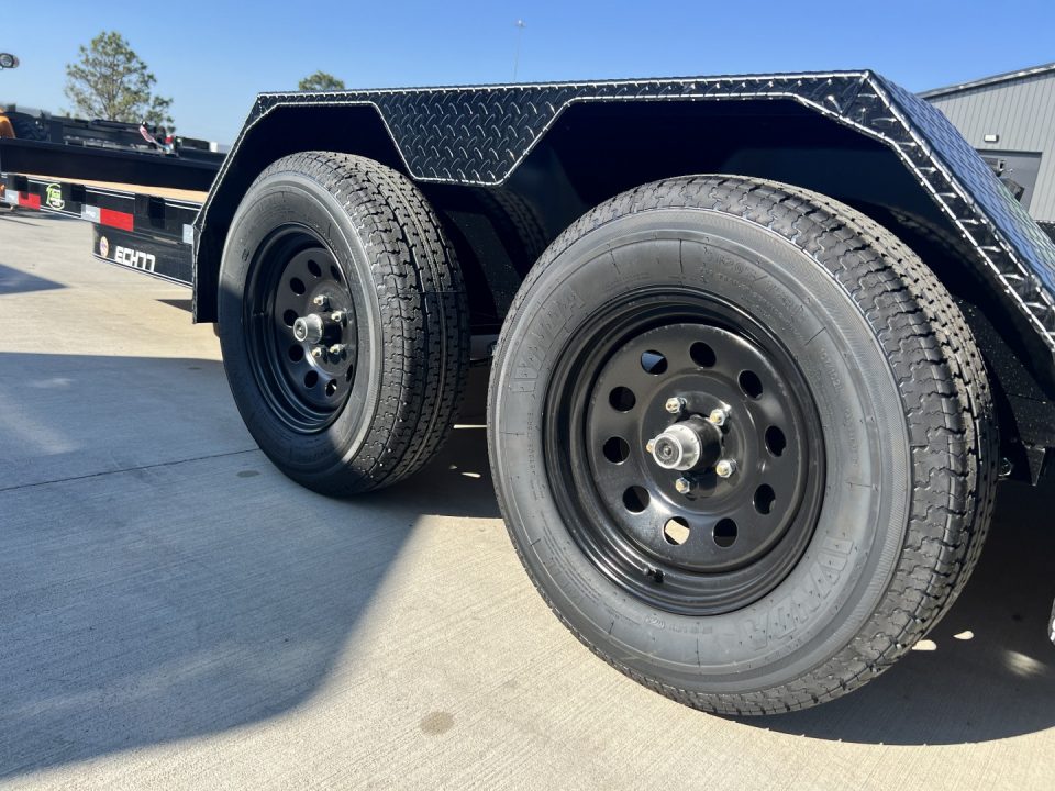 New NEW 2026 Double A 18’x83” flatbed Trailer 2-5200 lb axles=10K, dovetail, Slide In Ramps