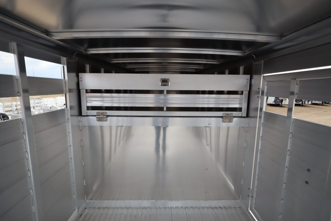 New 2026 Featherlite Trailers 20' Stock / Stock Combo GN Trailer