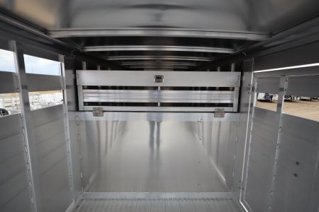New 2026 Featherlite Trailers 20' Stock / Stock Combo GN Trailer