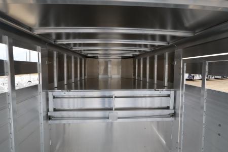New 2026 Featherlite Trailers 20' Stock / Stock Combo GN Trailer