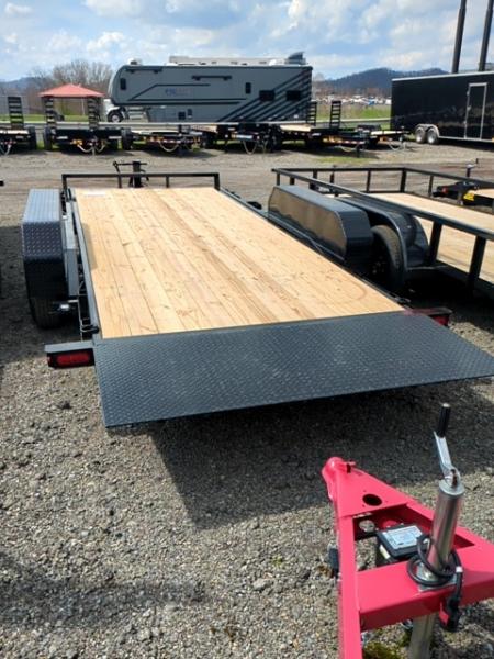 New 2026 Sure-Trac 7 x 18 Tilt Bed Equipment Trailer