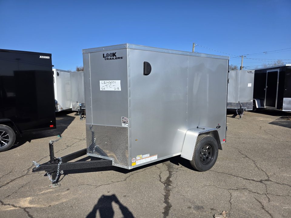 New 2026 Cargo Express EX DLX 5X8 - RAMP Cargo / Enclosed Trailer