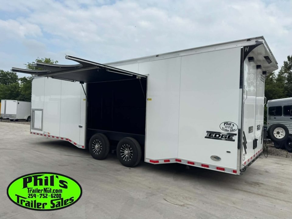 New 2026 Haulmark 8.5X28 EDGE PRO RACE TRAILER Car / Racing Trailer DELIVERY OUT OF UTAH! CALL FOR DELIVERY PRICE!