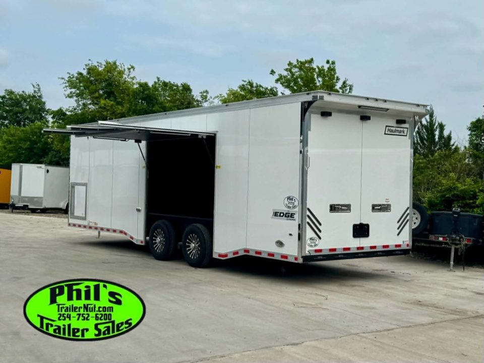 New 2026 Haulmark 8.5X28 EDGE PRO RACE TRAILER Car / Racing Trailer DELIVERY OUT OF UTAH! CALL FOR DELIVERY PRICE!