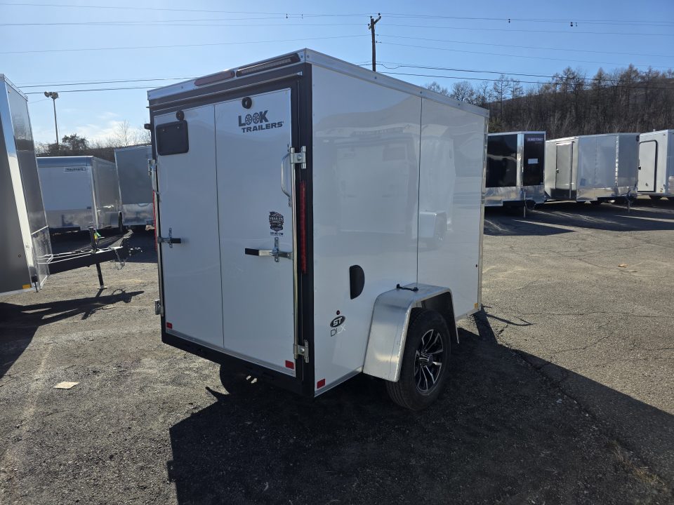 New 2026 Look Trailers ST DLX 5X8 - RAMP Cargo / Enclosed Trailer