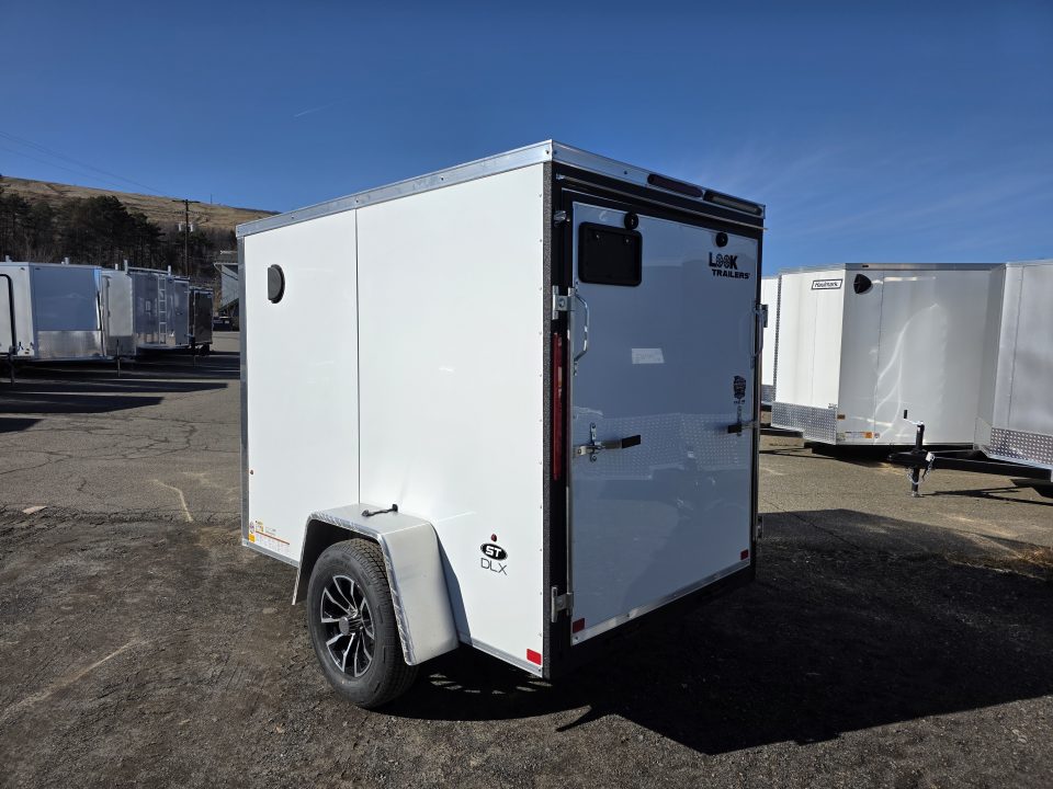 New 2026 Look Trailers ST DLX 5X8 - RAMP Cargo / Enclosed Trailer