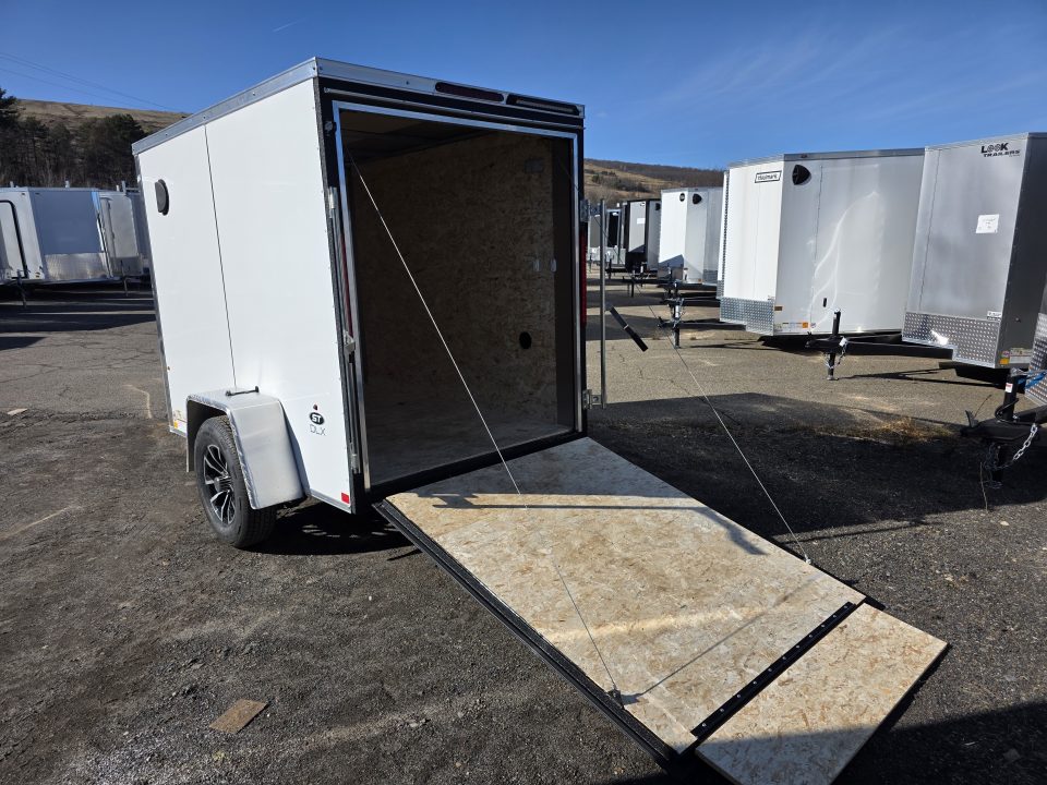 New 2026 Look Trailers ST DLX 5X8 - RAMP Cargo / Enclosed Trailer