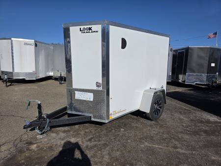 New 2026 Look Trailers ST DLX 5X8 - RAMP Cargo / Enclosed Trailer