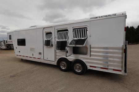 Used 2015 Featherlite Trailers 3 Horse Trailer