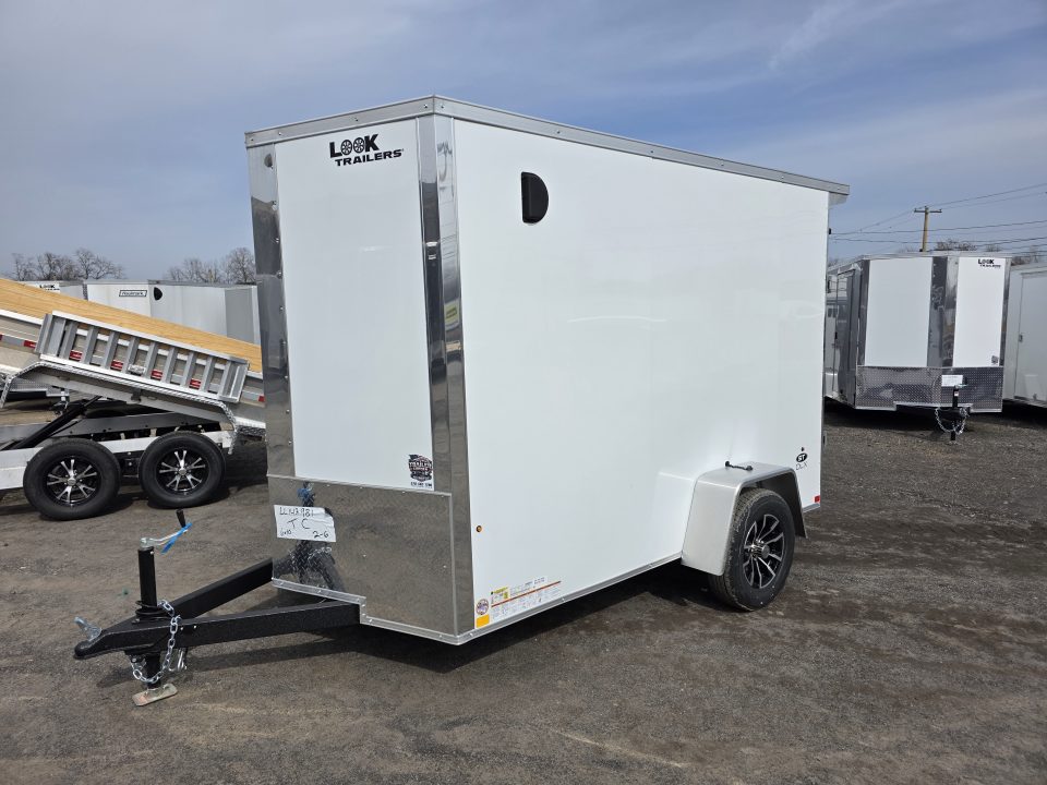New 2026 Look Trailers ST DLX 6X10 - RAMP Cargo / Enclosed Trailer