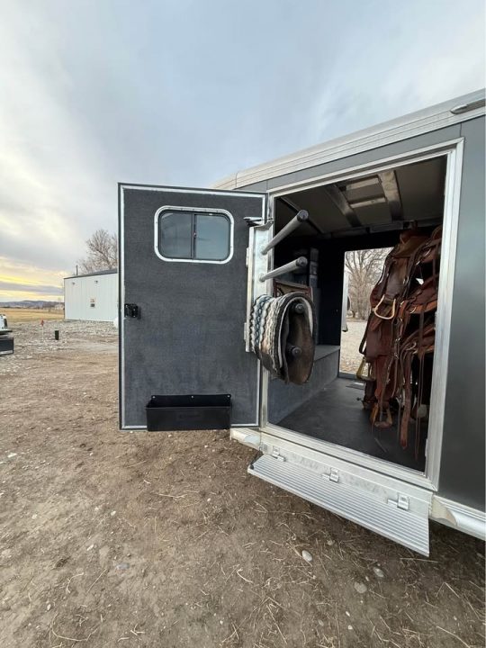 Used 2021 Cimarron Trailers 26' STOCK COMBO, DOUBLE SIDED TACK
