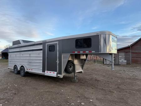Used 2021 Cimarron Trailers 26' STOCK COMBO, DOUBLE SIDED TACK