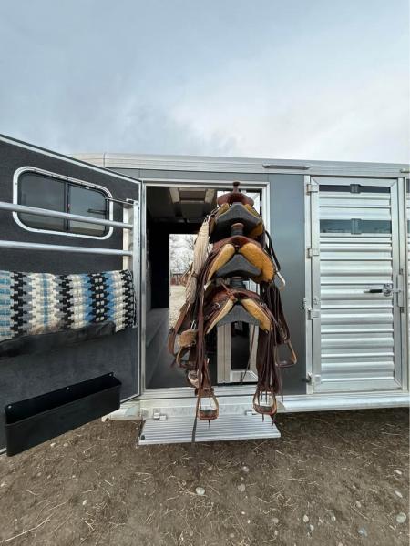 Used 2021 Cimarron Trailers 26' STOCK COMBO, DOUBLE SIDED TACK