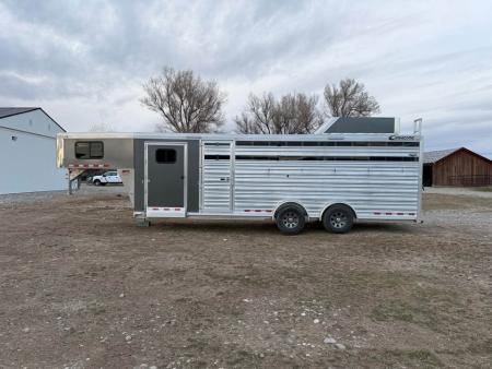 Used 2021 Cimarron Trailers 26' STOCK COMBO, DOUBLE SIDED TACK
