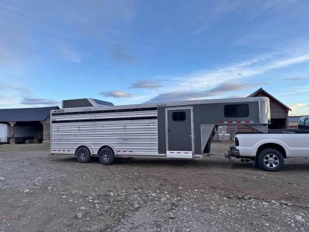 Used 2021 Cimarron Trailers 26' STOCK COMBO, DOUBLE SIDED TACK