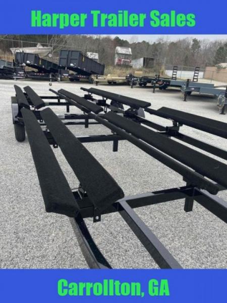 New 2026 MARINE MASTER 22'-25' TRITOON TRAILER WITH SWING TONGUE