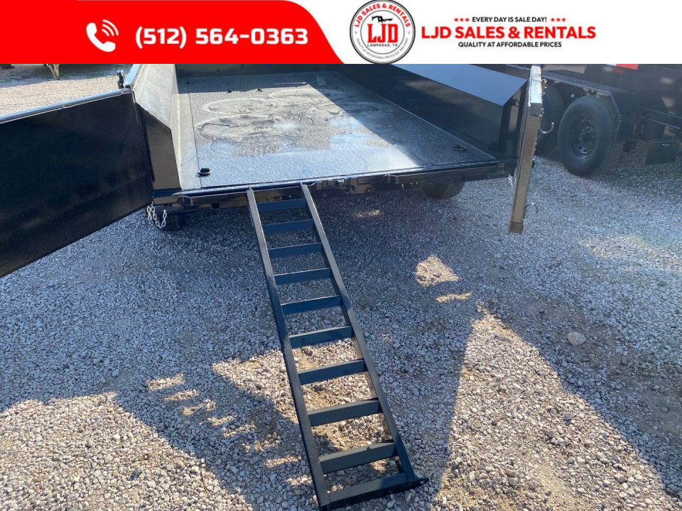 New 2026 US Built - 7' x 14' x 2' - Dump Trailer - GN - TARP - RAMPS - SPREADER